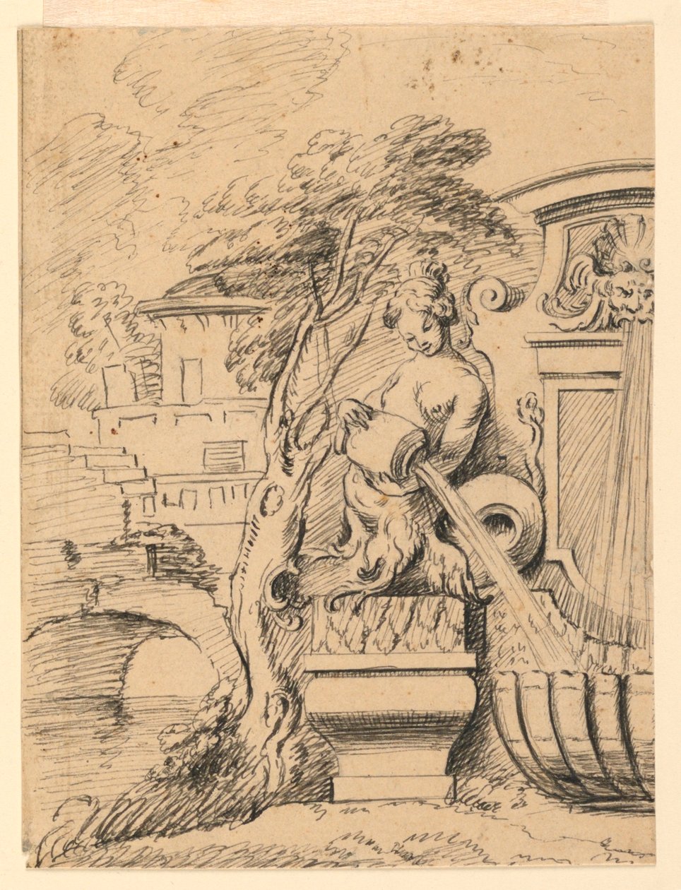 Design pour une fontaine - Gilles Marie Oppenord