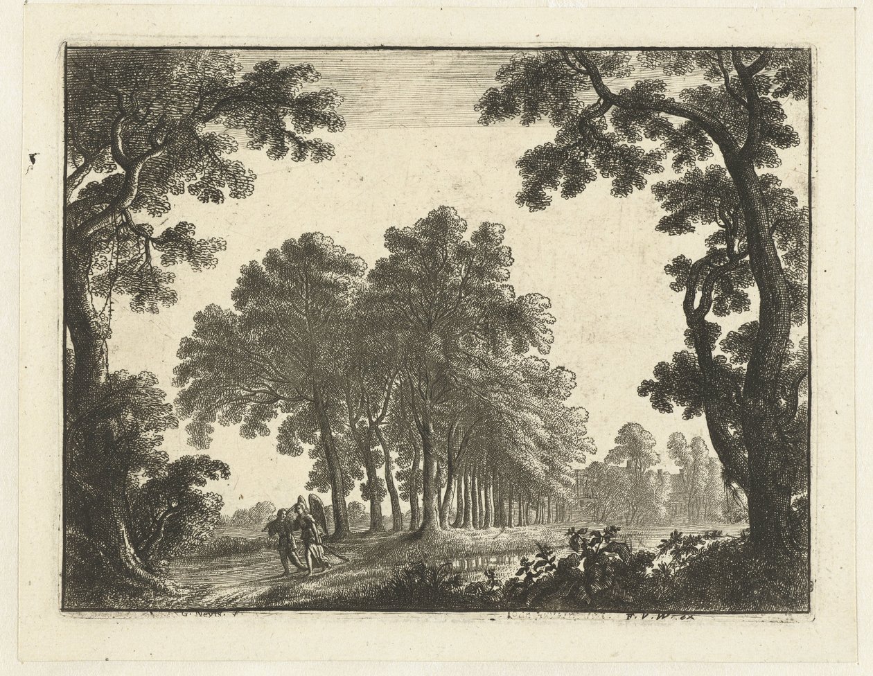 Paysage avec Tobie et l