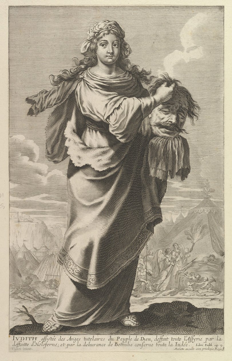 Judith, 1647. Créateurs : Gilles Rousselet, Abraham Bosse - Gilles Rousselet and Abraham Bosse