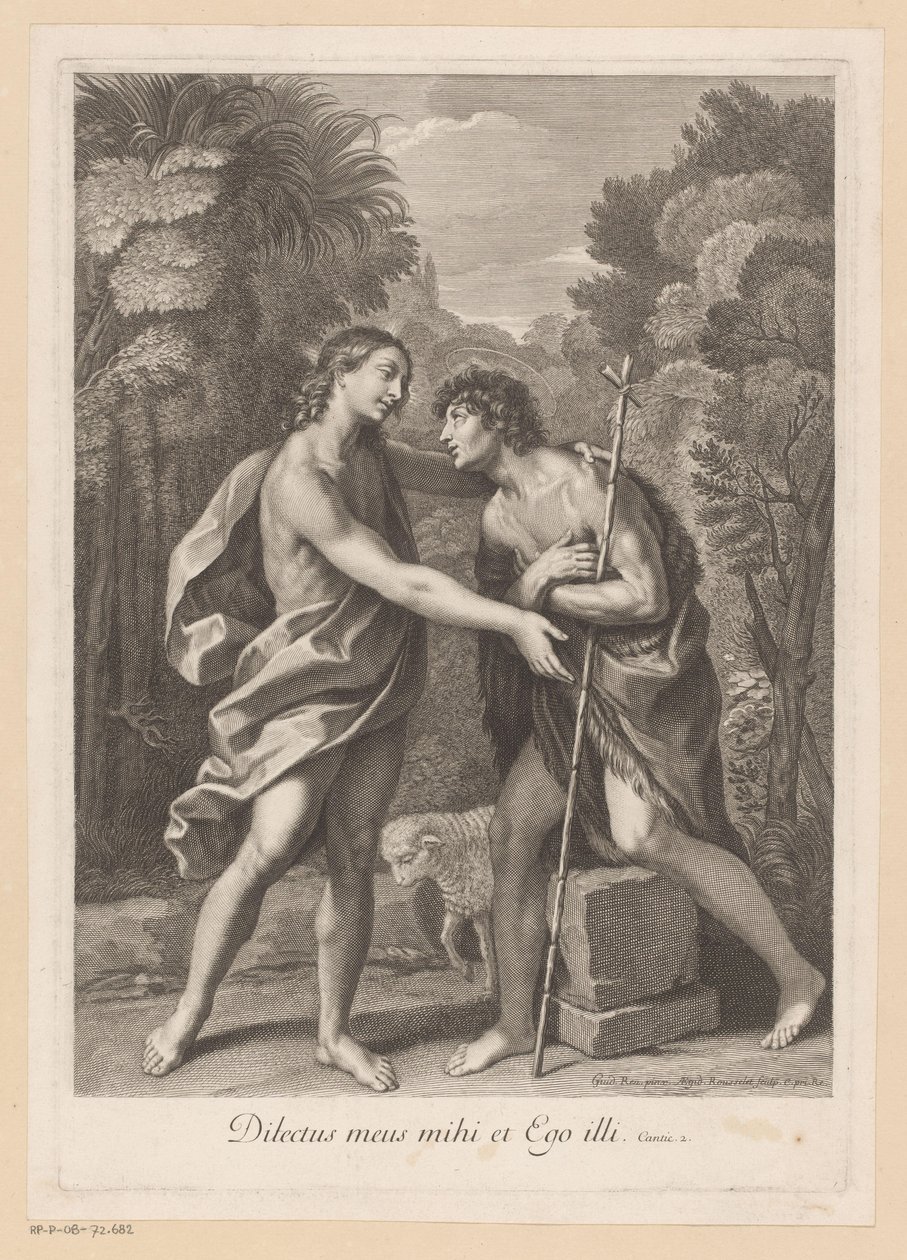 Christ et Jean-Baptiste - Gilles Rousselet