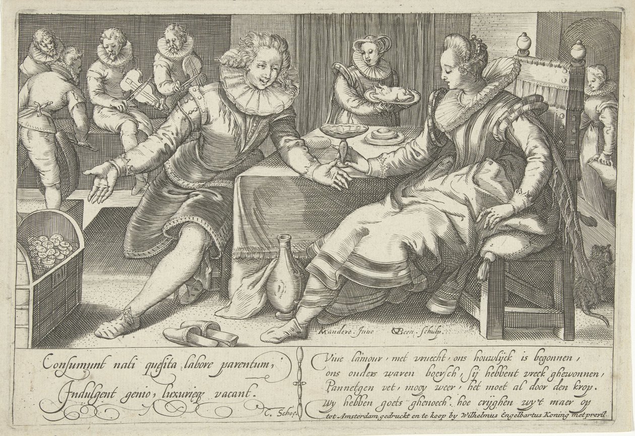 Gaspillage dans le mariage - Gillis van Breen