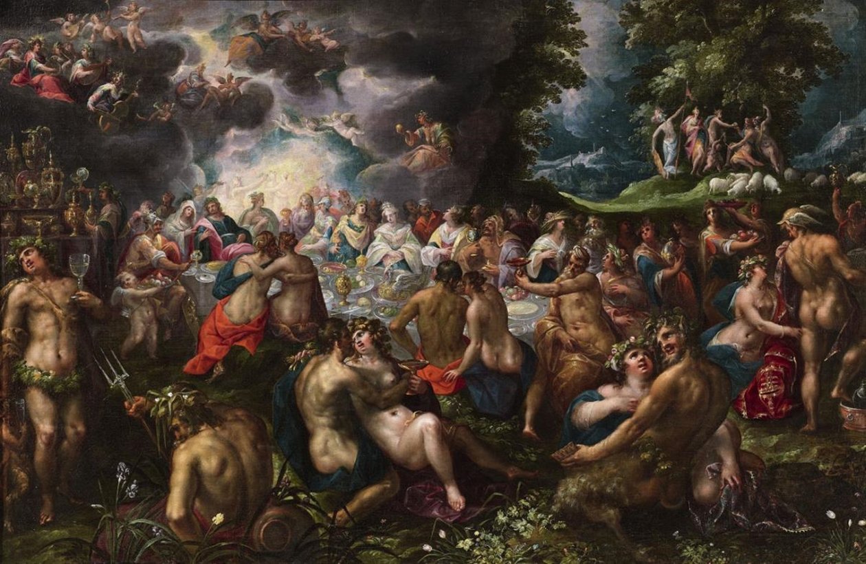 Gillis-van-Valckenborch-Le-mariage-de-Peleus-et-Thetis - Gillis van Valckenborch