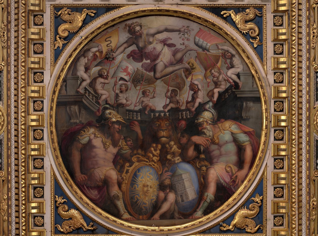 Allégories des quartiers de San Giovanni et Santa Maria Novella - Giorgio Vasari
