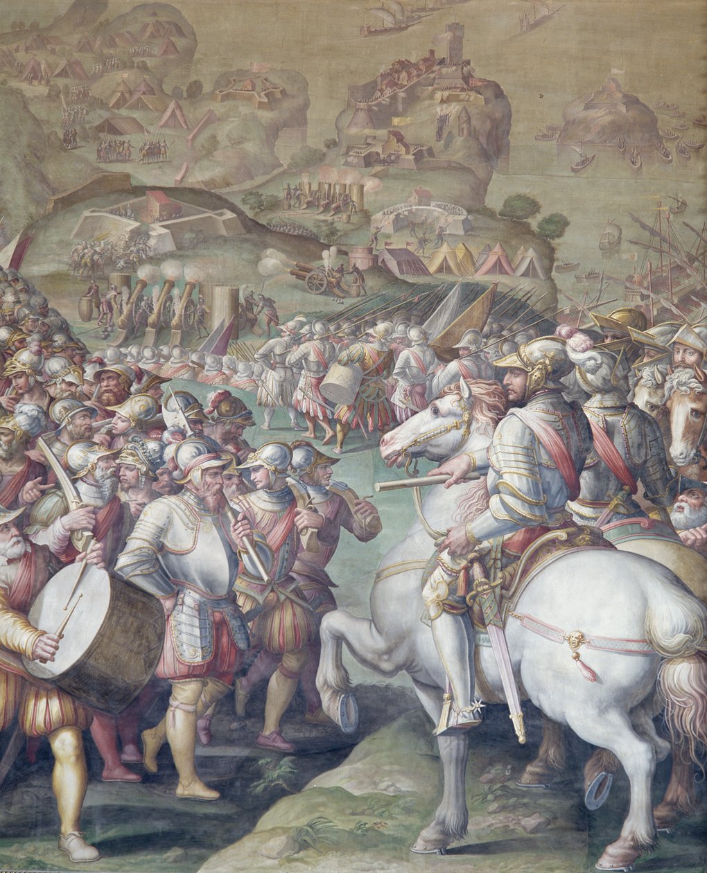 Capture de Porto Ercole, 1555-72 - Giorgio Vasari