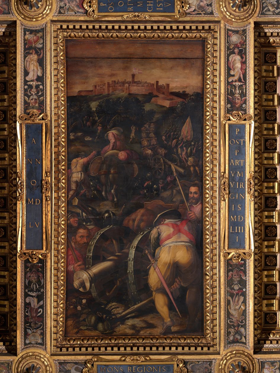 Assaut de Monteriggioni - Giorgio Vasari