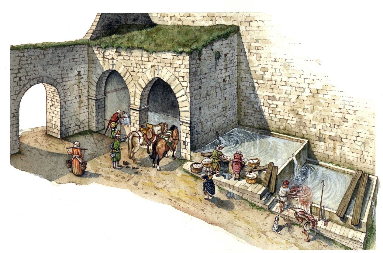Moyen Âge : reconstitution d