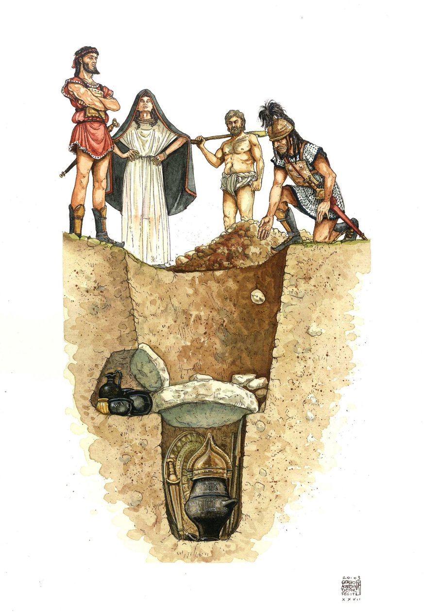 Néolithique : coupe d