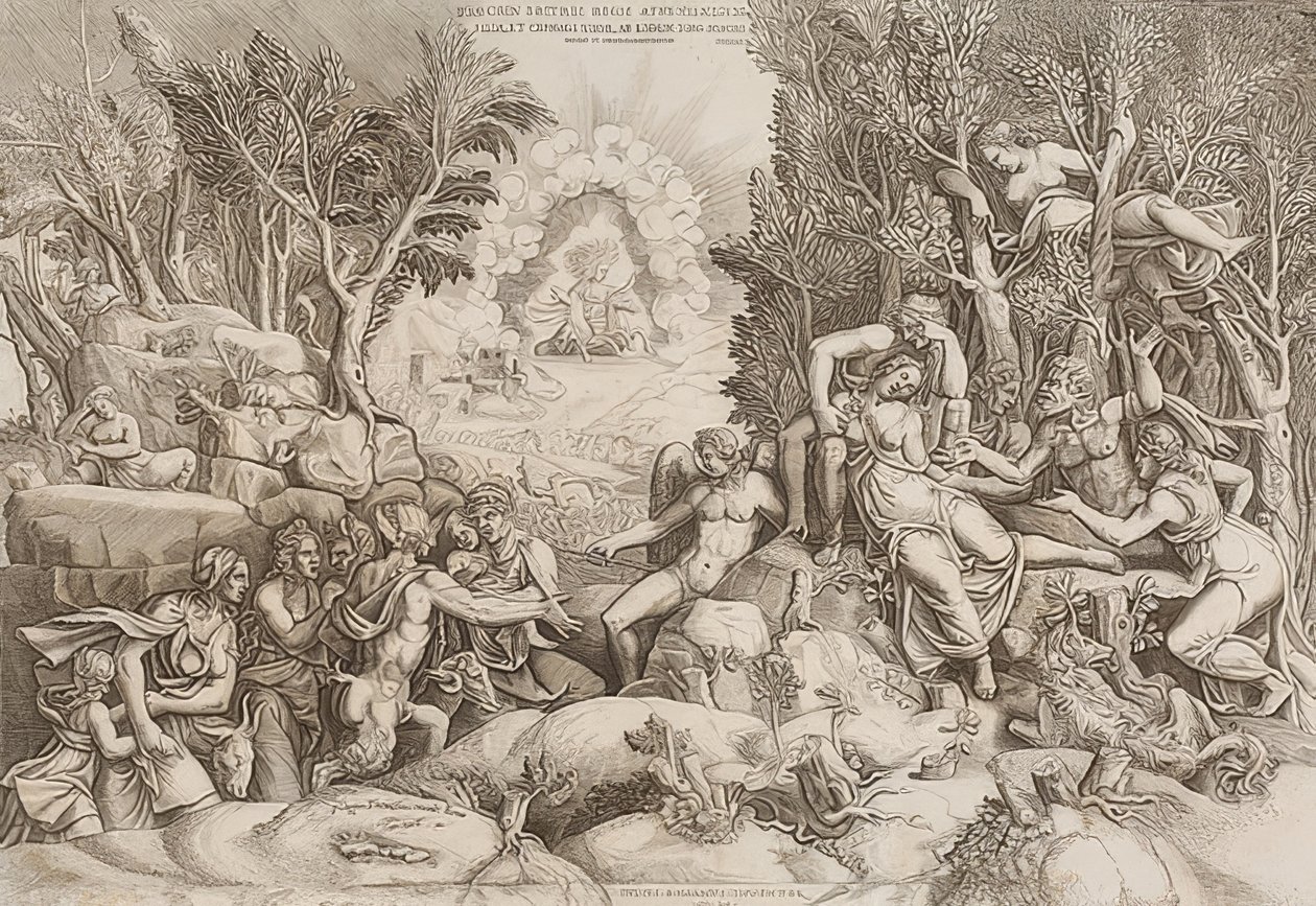Céphale pleurant Procris (d