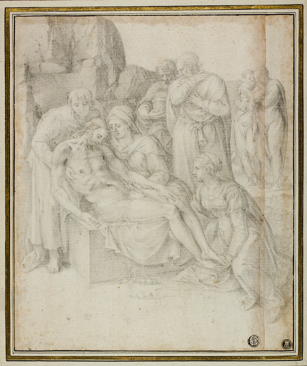 Lamentation - Giorgio Giulio Clovio
