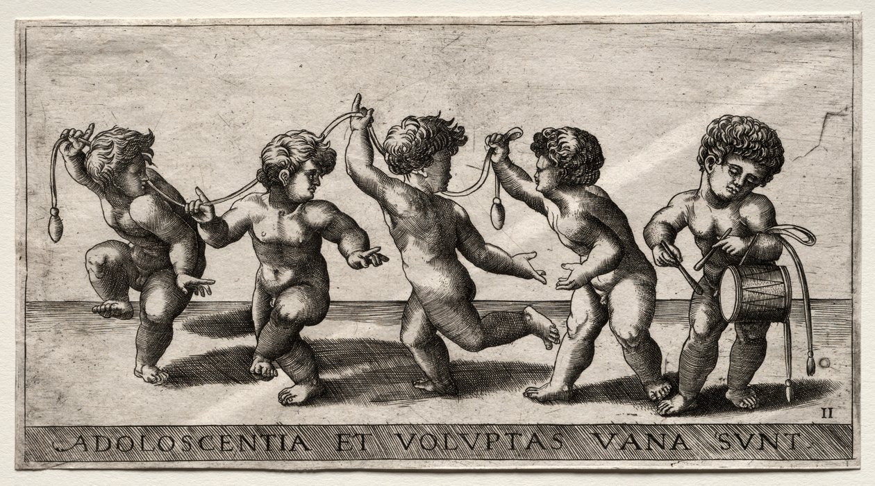 Enfants dansant au son d