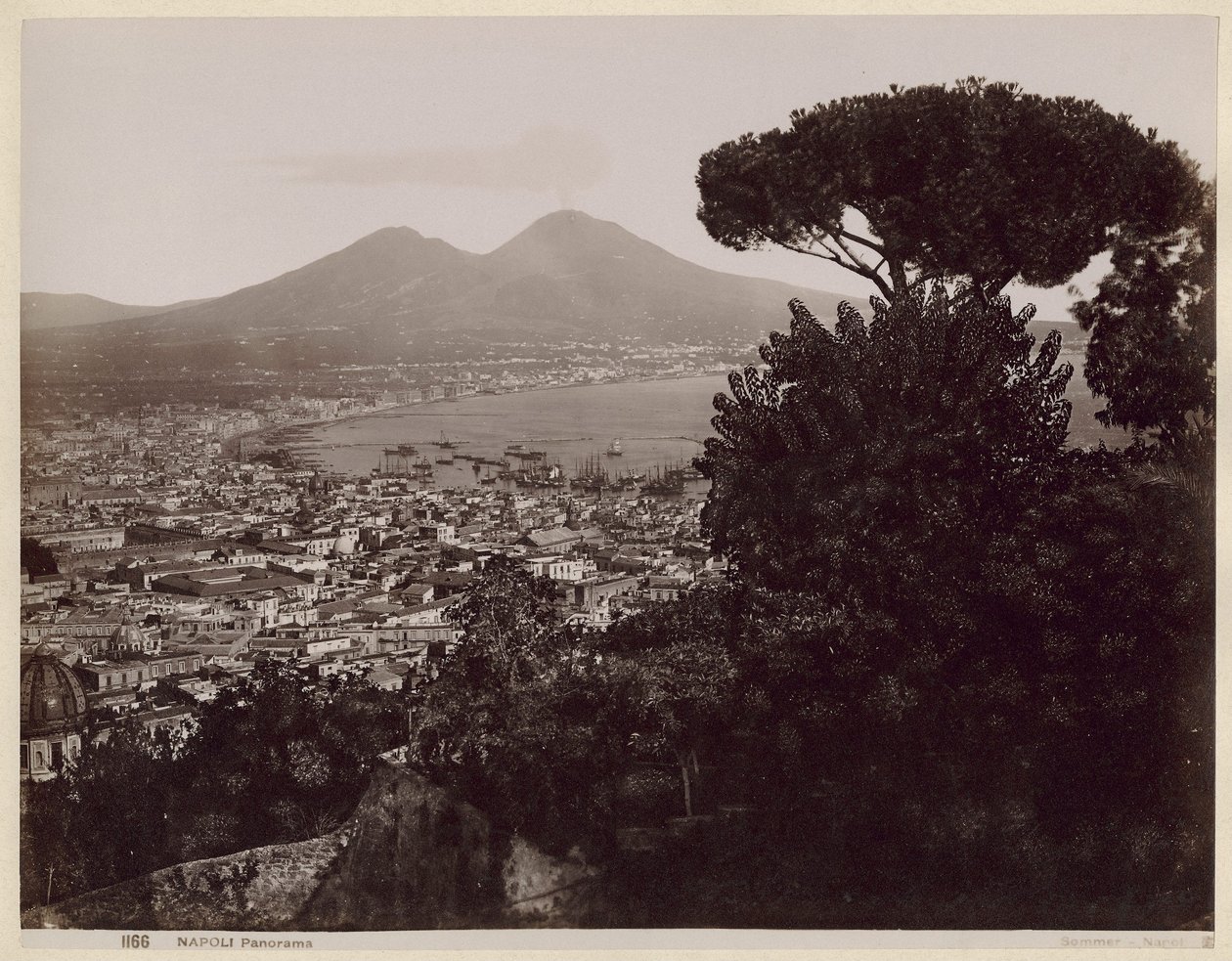 Panorama de Naples - Giorgio Sommer