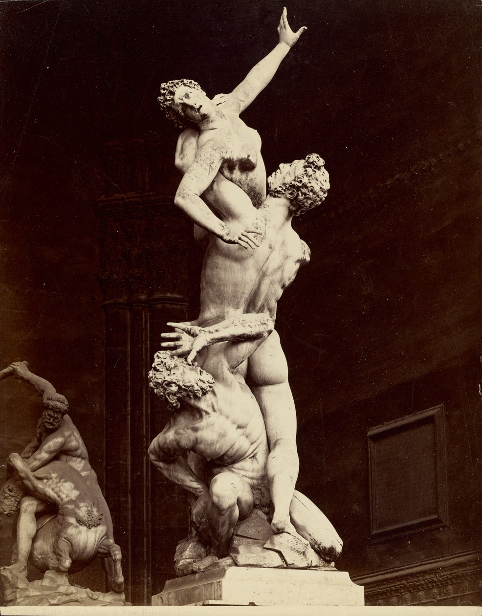 Enlèvement des Sabines de Giovanni Bologna, Florence - Giorgio Sommer
