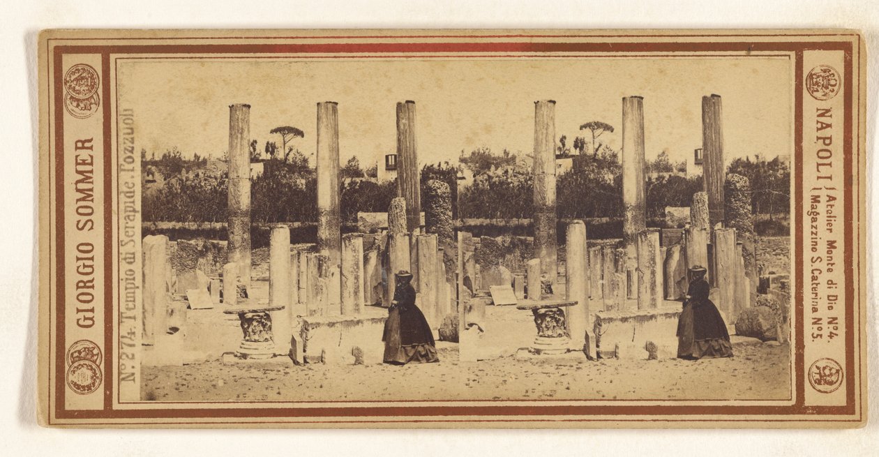 Tempel des Serapis. Pozzuoli. - Giorgio Sommer