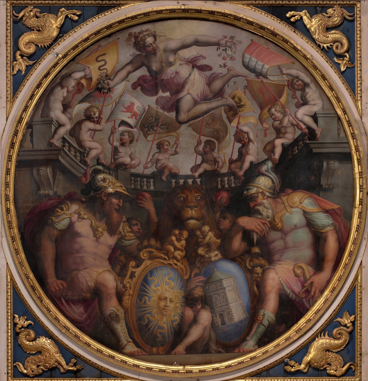 Allégories des quartiers de San Giovanni et Santa Maria Novella, 1563-1565 - Giorgio Vasari