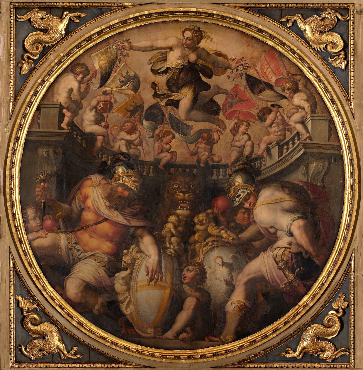 Allégories des quartiers de Santo Spirito et Santa Croce, 1563-1565 - Giorgio Vasari