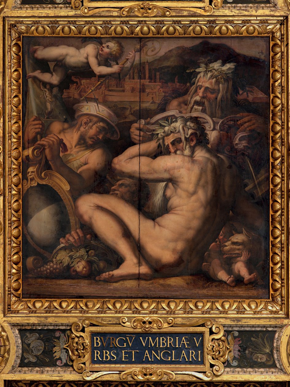 Allégorie de Borgo San Sepolcro et Anghiari - Giorgio Vasari