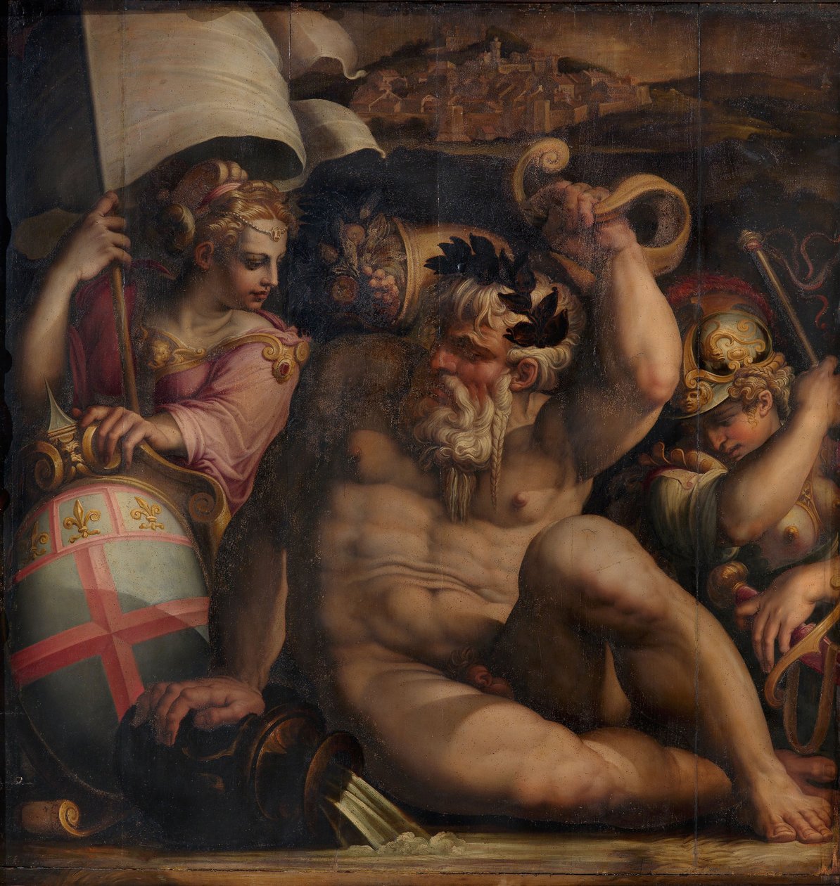 Allégorie de la Romagne, 1563-1565 - Giorgio Vasari