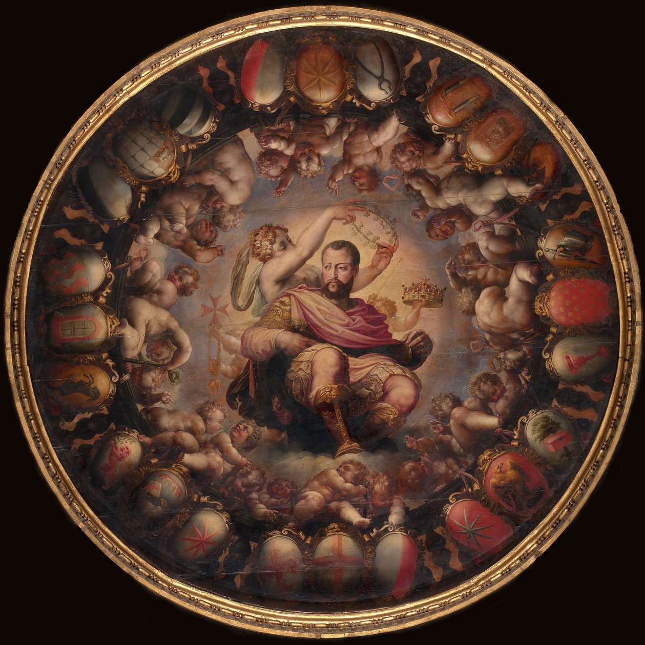 Apothéose de Cosme Ier de Médicis, 1563-1565 - Giorgio Vasari