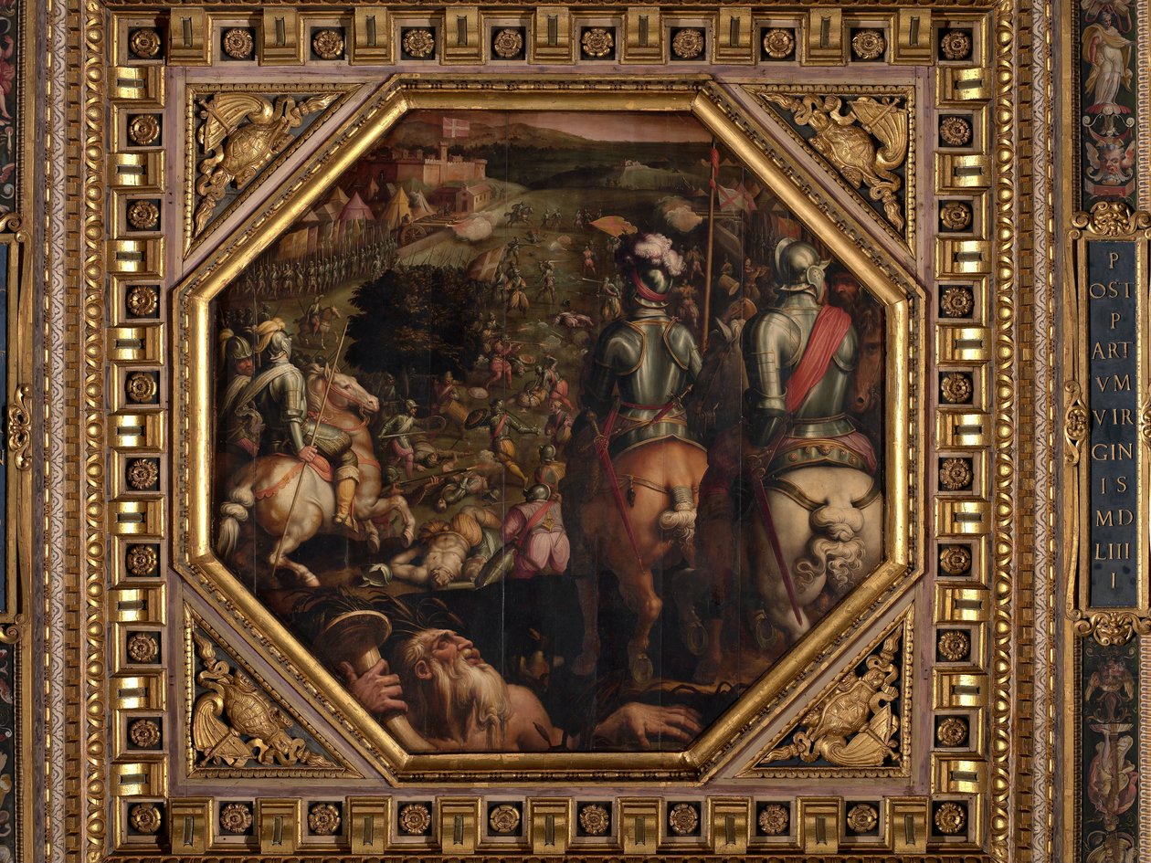 Bataille de Marciano in Val di Chiana - Giorgio Vasari
