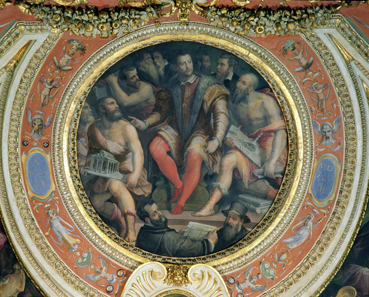 Cosimo I et ses artistes, de la Sala di Cosimo I - Giorgio Vasari