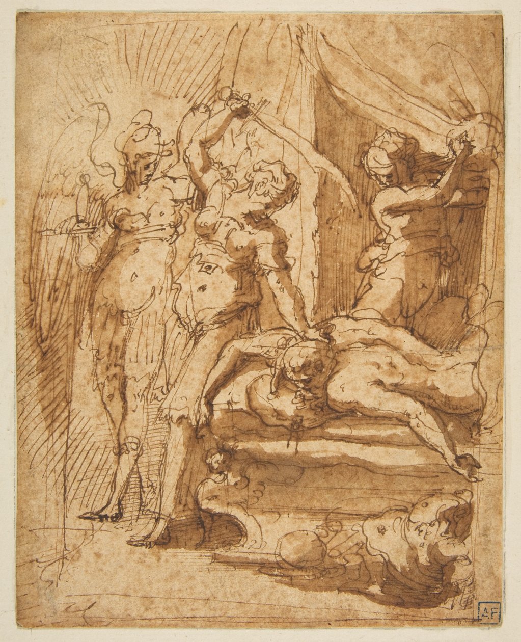 Judith enthauptet Holofernes - Giorgio Vasari