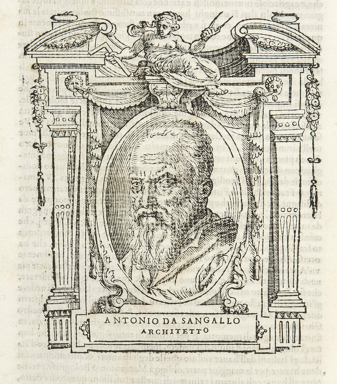 Milan, Biblioteca Braidense, Vite de piv excellent, Giorgio Vasari 1568, Antonio da Sangallo - Giorgio Vasari