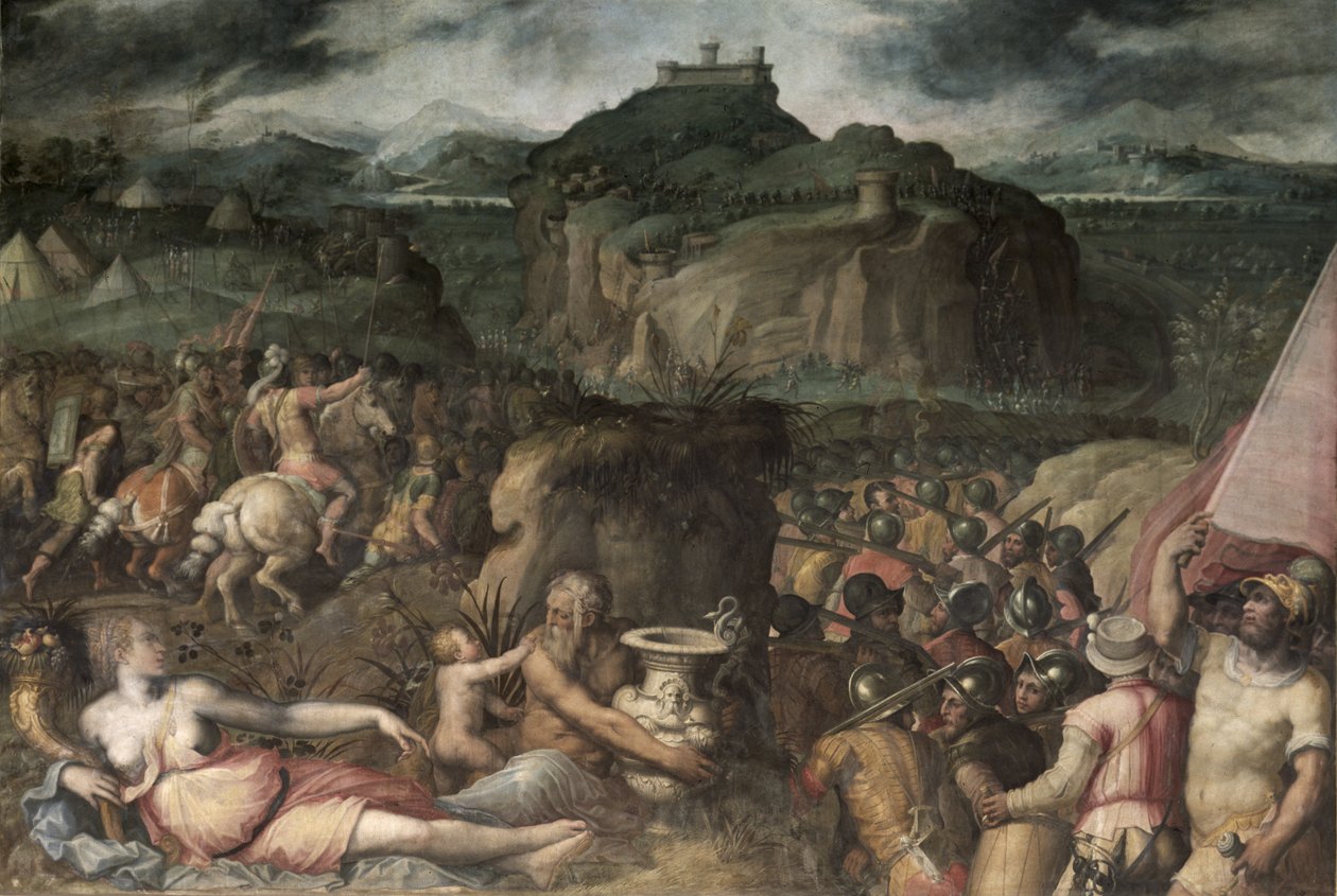 Le siège de San Leo - Giorgio Vasari