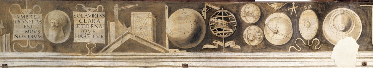 Artes Mechanicae. Frise dans la Casa Pellizzari, vers 1500 - Giorgione da Castelfranco