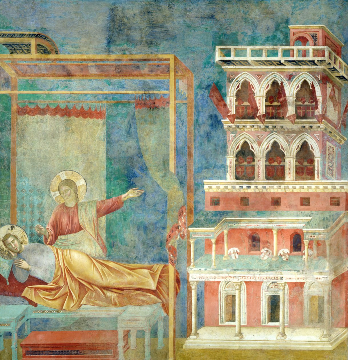 Saint François rêve d