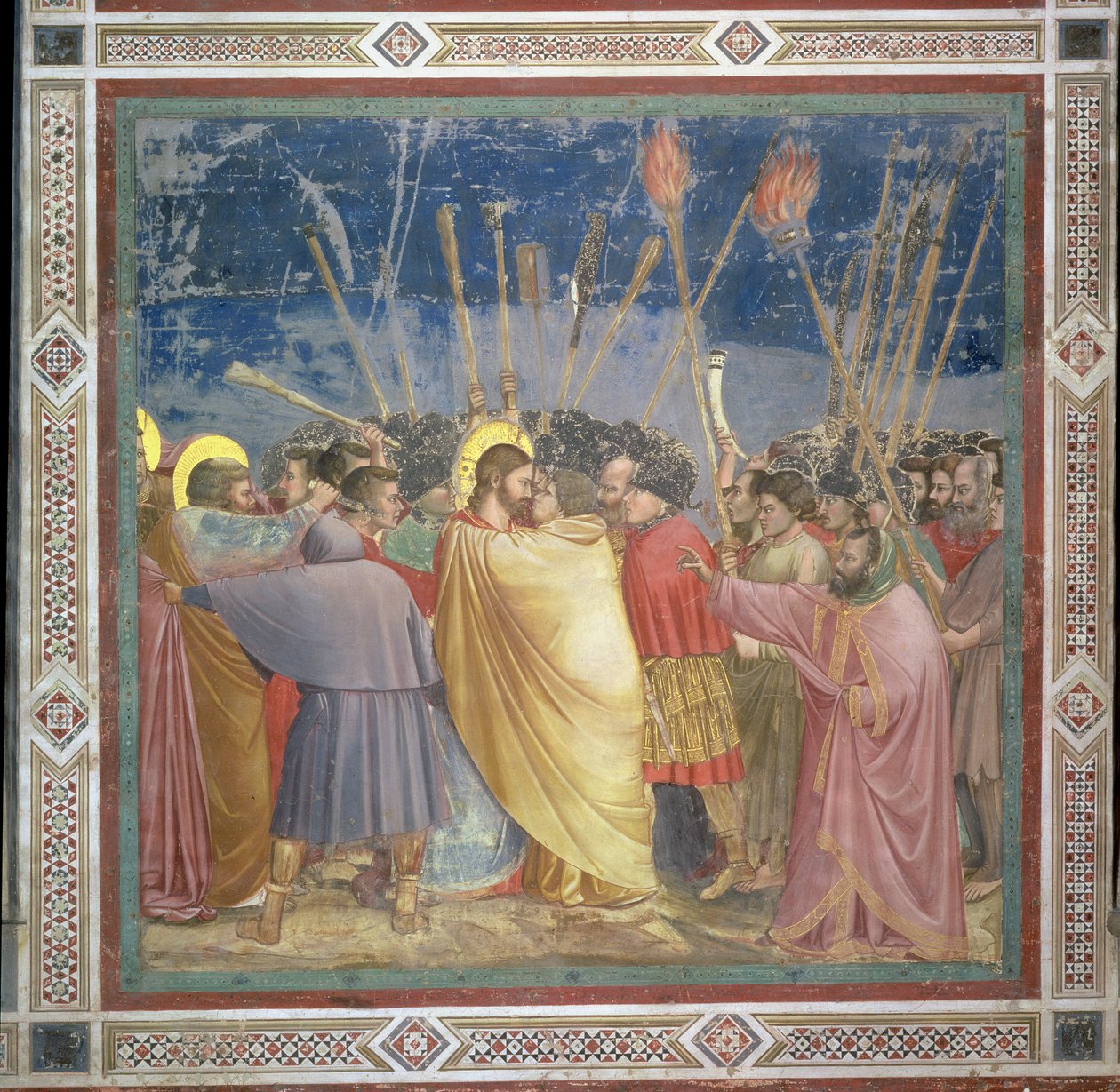 La Trahison du Christ, vers 1305 - Giotto di Bondone