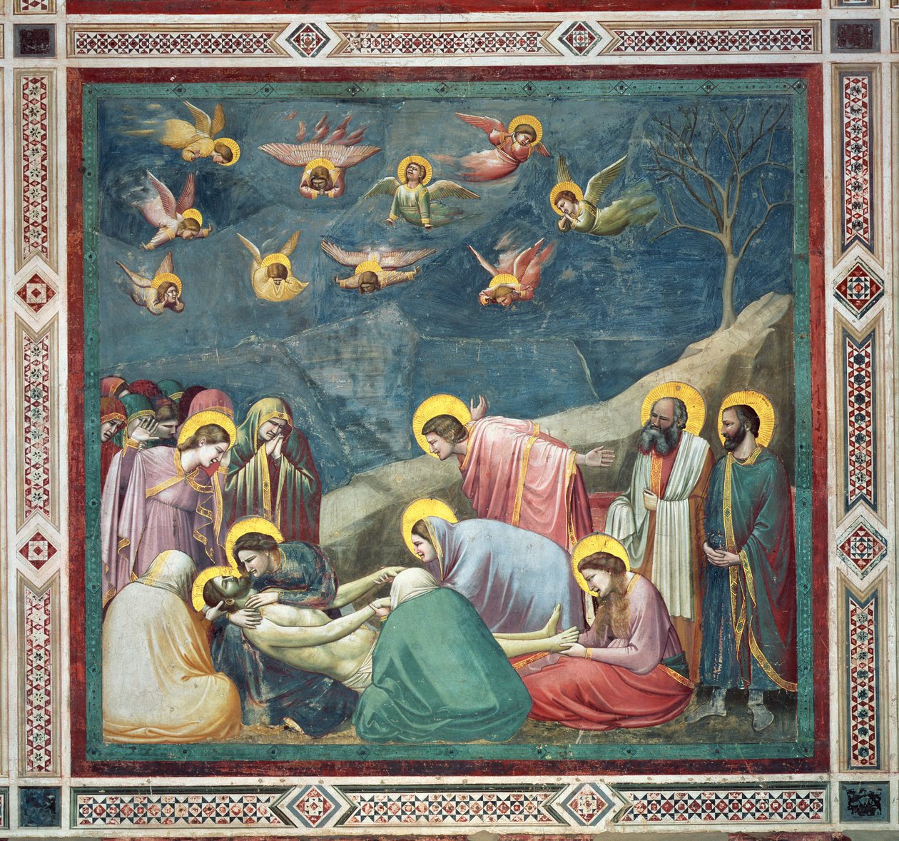 La Lamentation du Christ, c.1305 - Giotto di Bondone