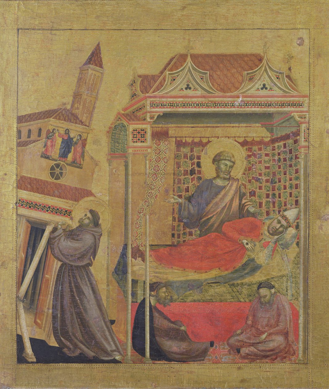 La Vision du Pape Innocent III, vers 1295-1300 - Giotto di Bondone