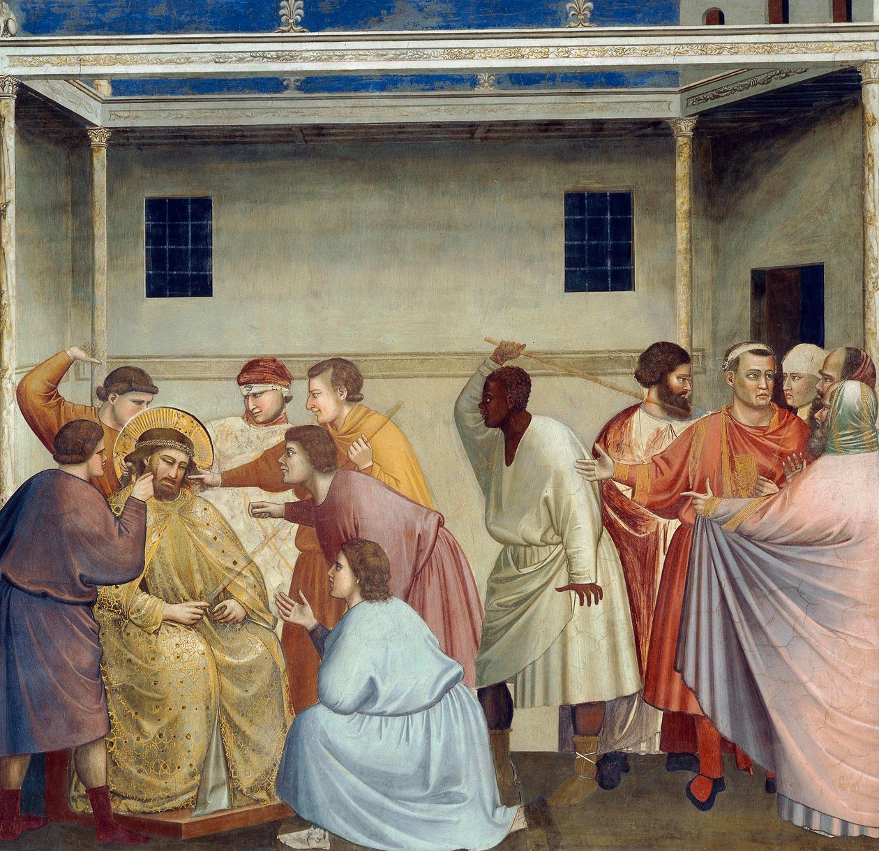 Flagellation du Christ (détail) - Giotto (c.1266 1337)