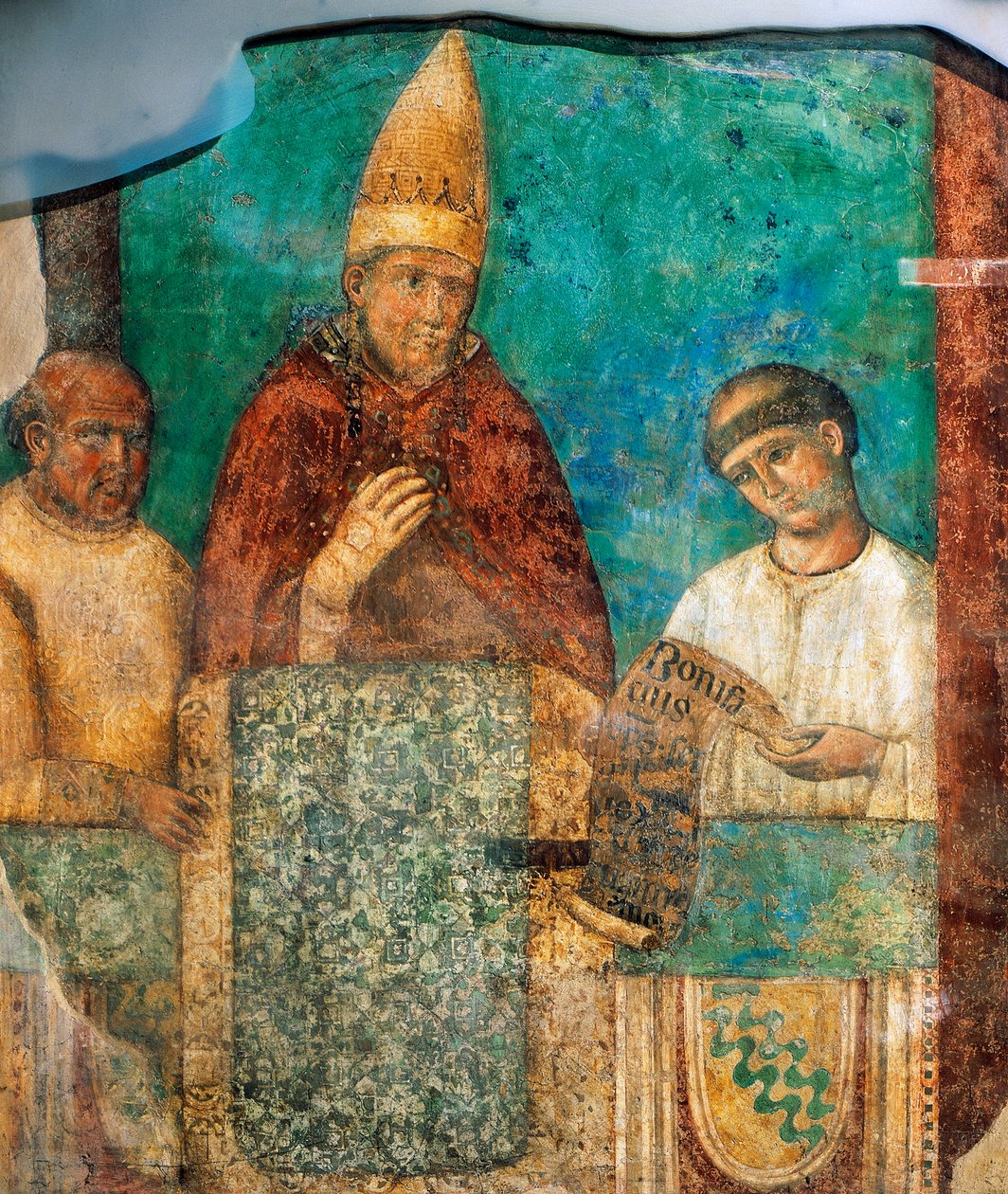 Boniface VIII annonce l