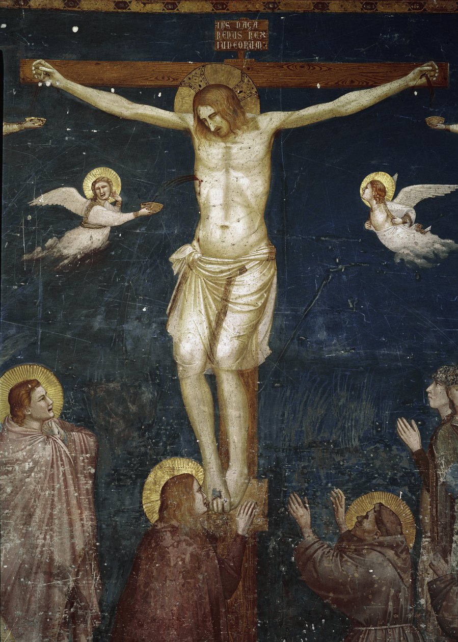 Christ crucifié, (détail) - Giotto (c.1266 1337)