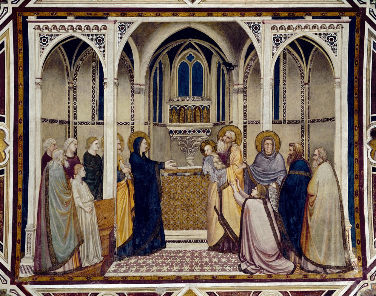 Présentation au temple - Giotto (c.1266 1337)