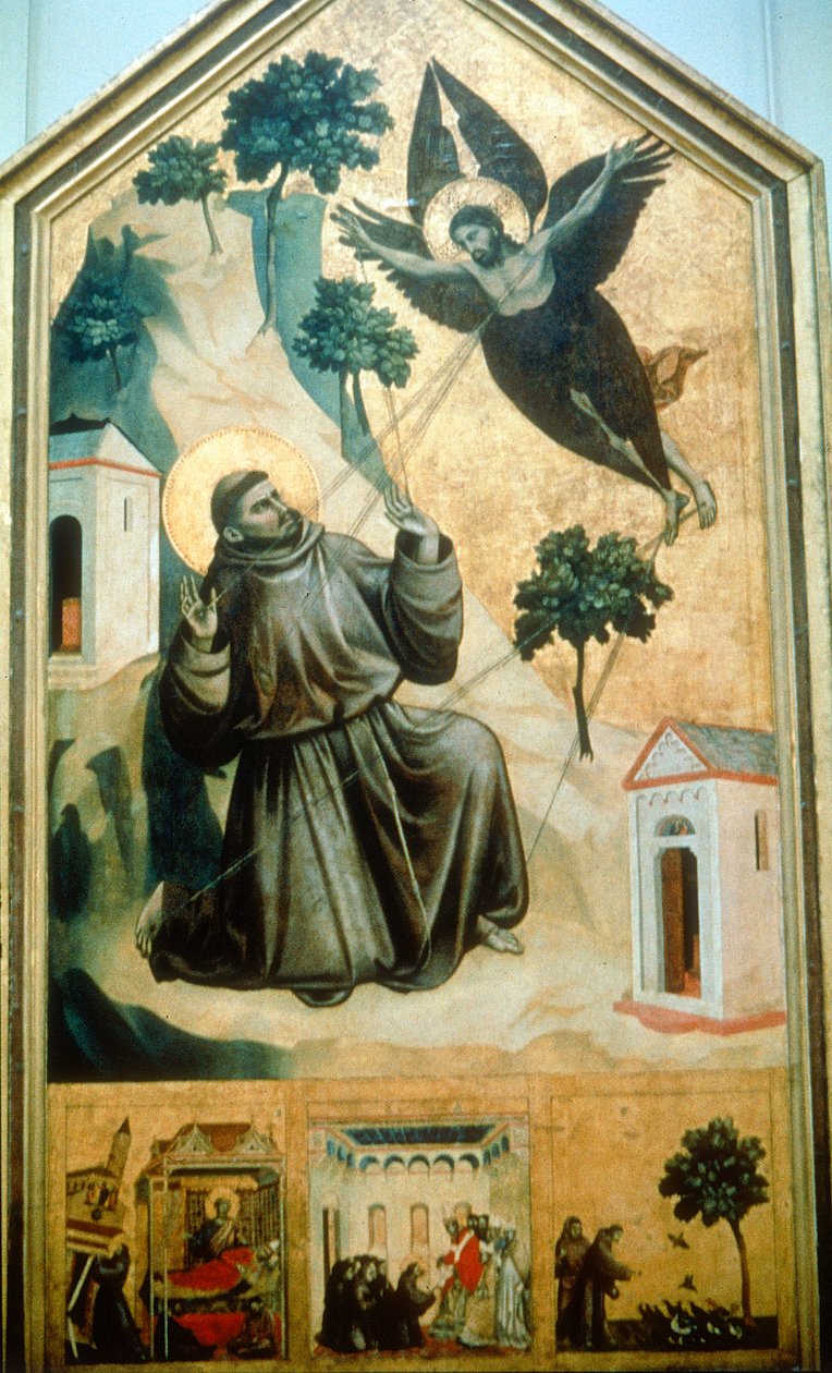 Stigmatisation de Saint François, 1300 - Giotto