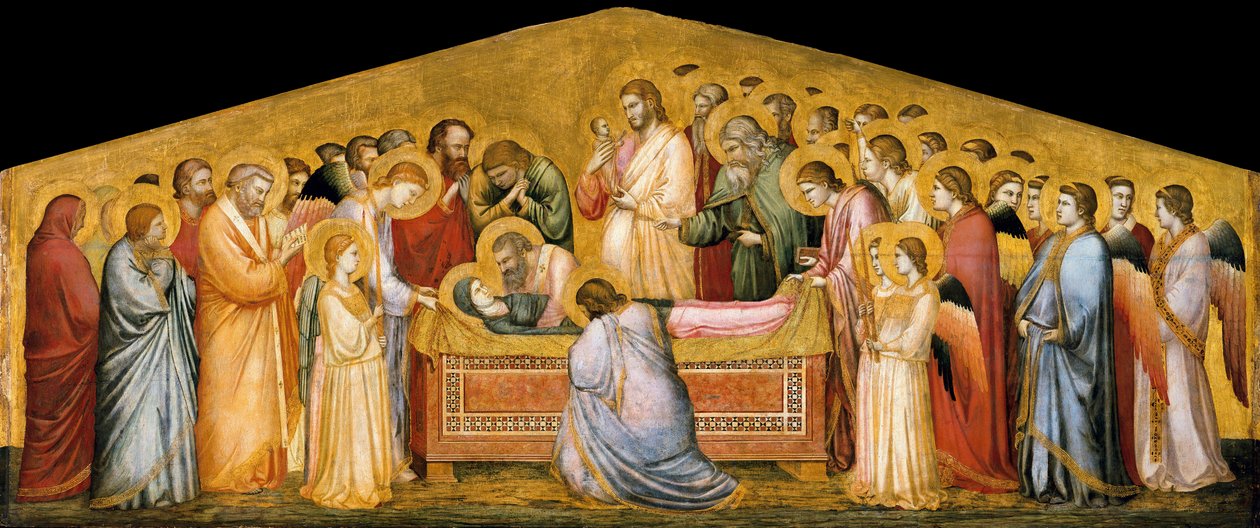 La mise au tombeau de Marie - Giotto