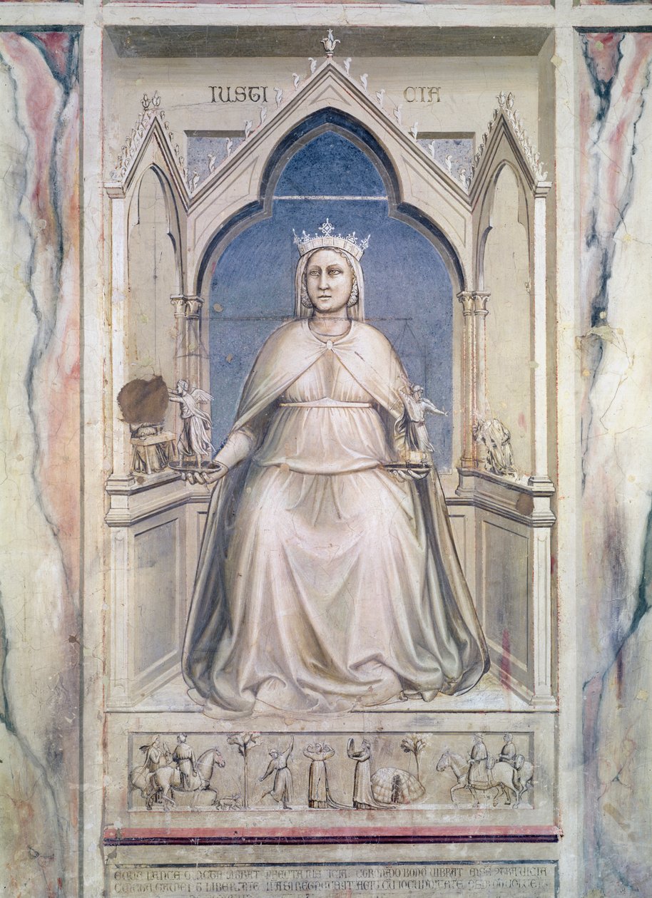 Allégorie de la Justice, vers 1305 - Giotto di Bondone