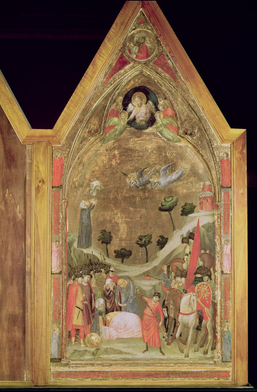 Le Martyre de Saint Paul, panneau droit du Triptyque Stefaneschi, vers 1320 - Giotto di Bondone