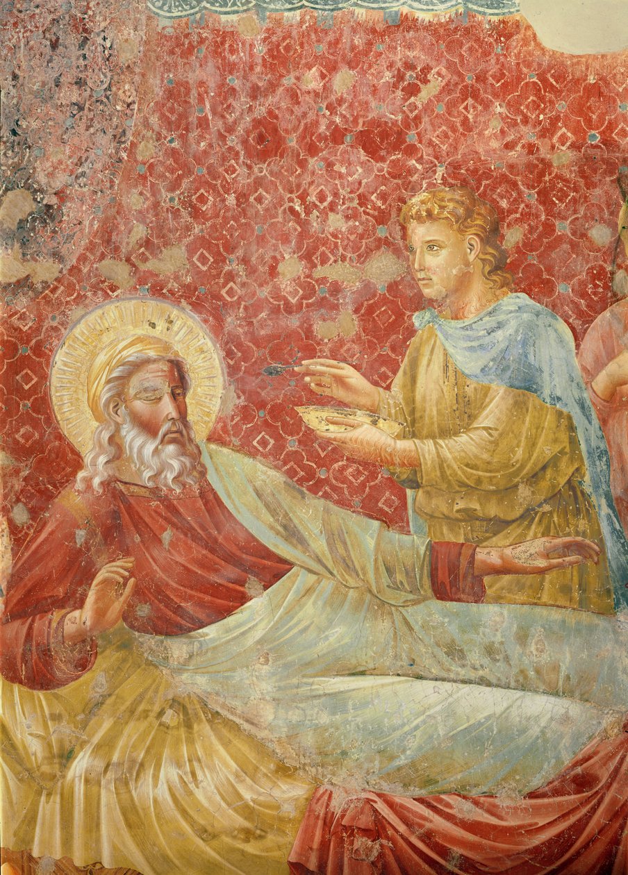 Isaac rejette Ésaü (détail) - Giotto di Bondone