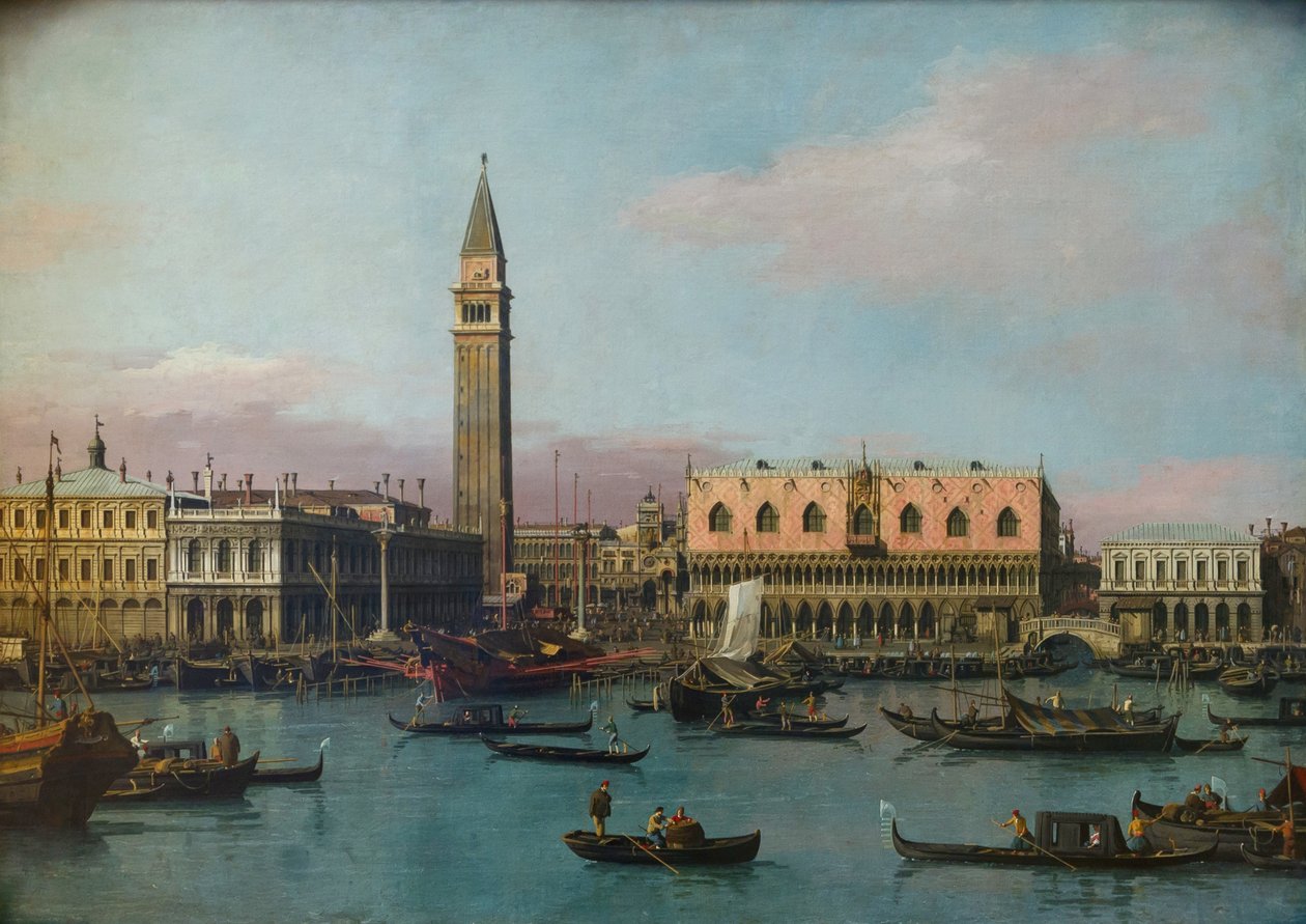 Piazzetta et Riva degli Schiavoni - Giovanni Antonio Canal