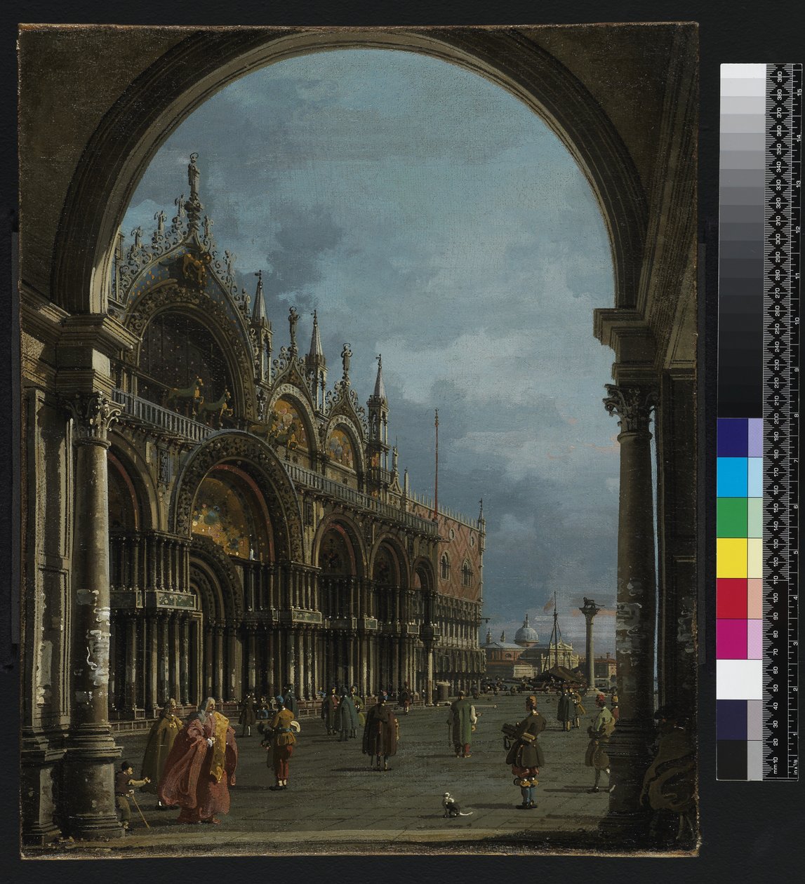 Saint-Marc, Venise, vers 1756 - Giovanni Antonio Canal