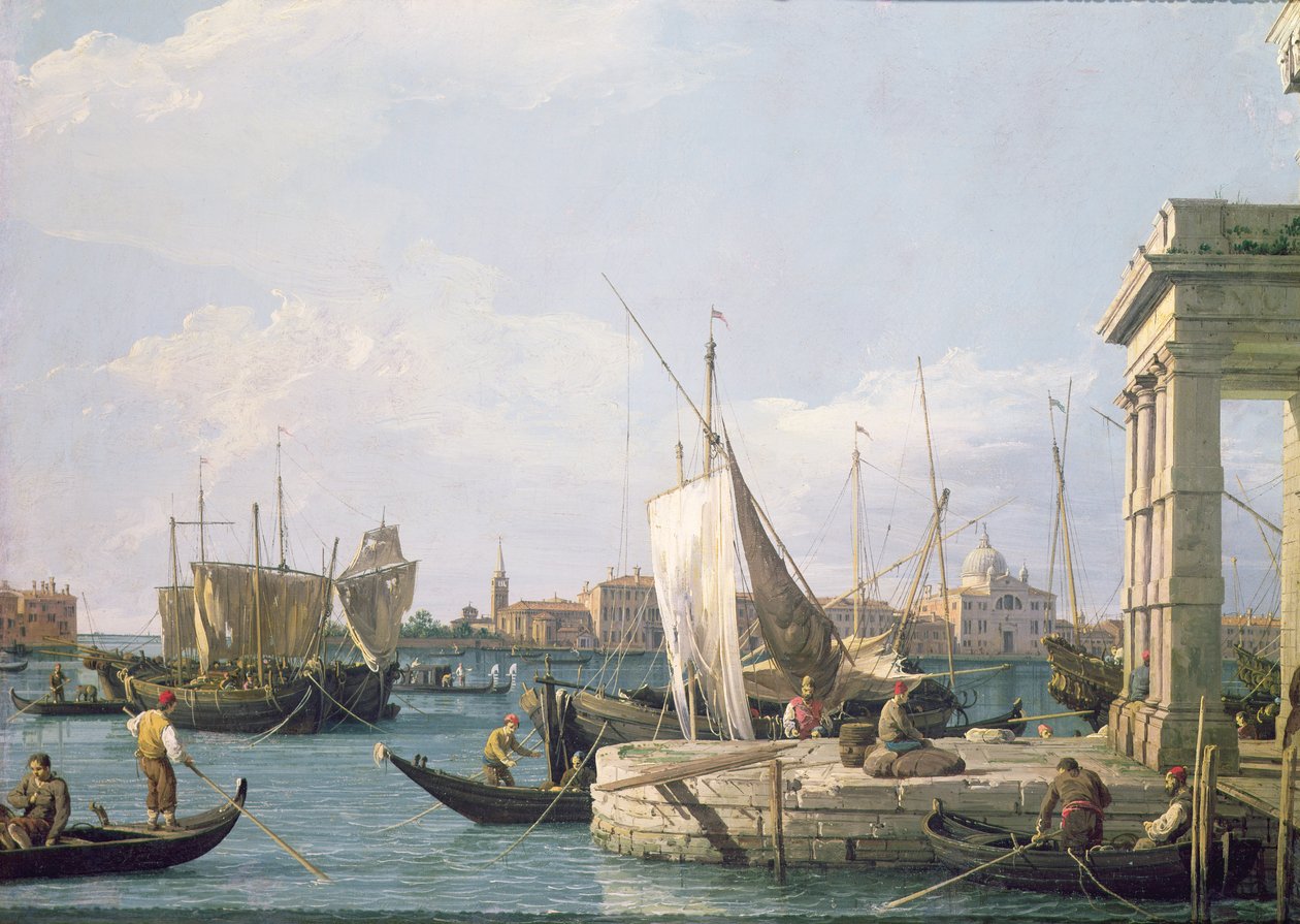 La Punta della Dogana, 1730 - Giovanni Antonio Canal