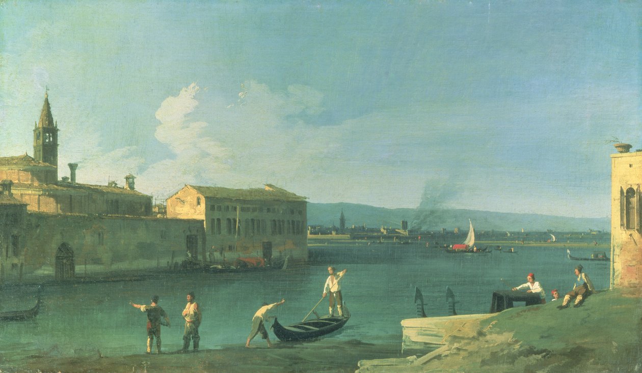 Vue de San Michele in Isola, Venise - Giovanni Antonio Canal