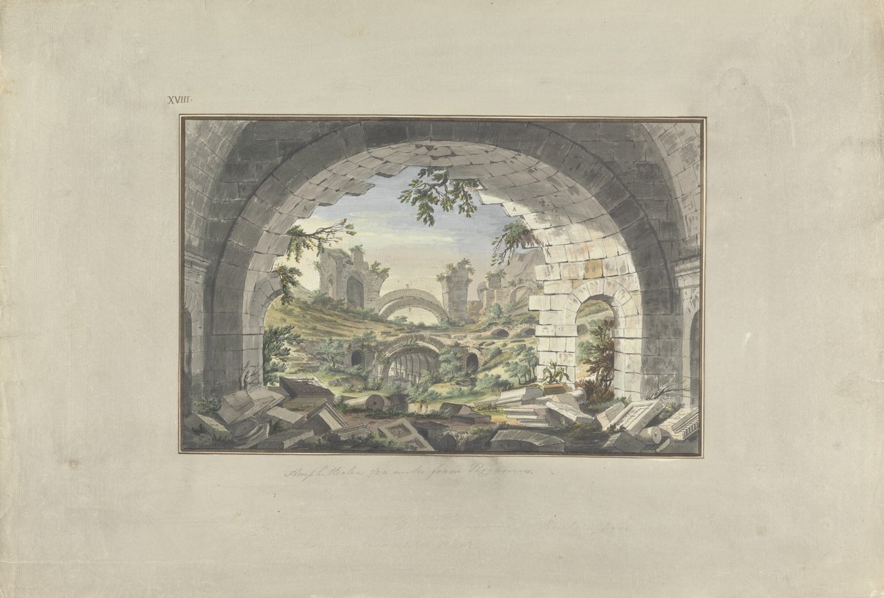 Ruines à Pergame, probablement de l