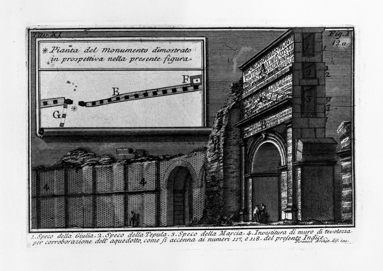 Aqua Julia - Giovanni-Battista Piranesi