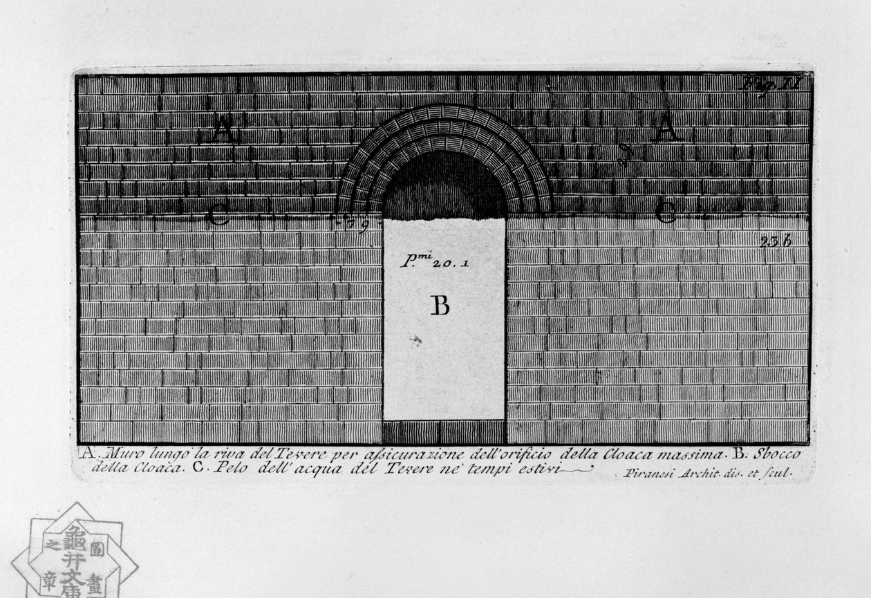 Cloaca Maxima - Giovanni Battista Piranesi