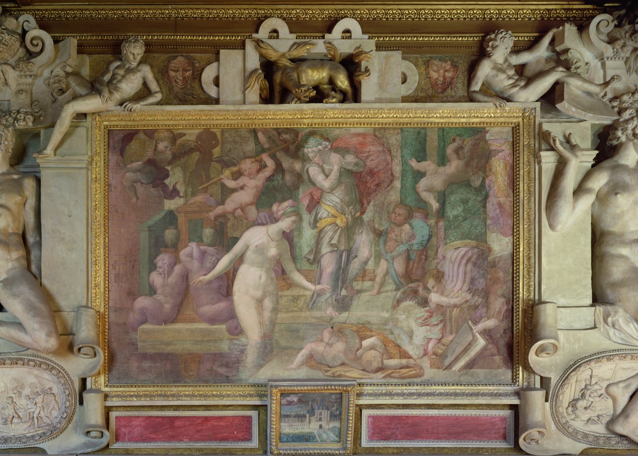 Vénus à la Fontaine, de la Galerie François I, 1535-40 - Giovanni Battista Rosso Fiorentino