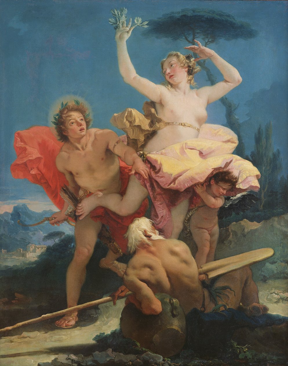 Apollon et Daphné, vers 1743-44 - Giovanni Battista Tiepolo